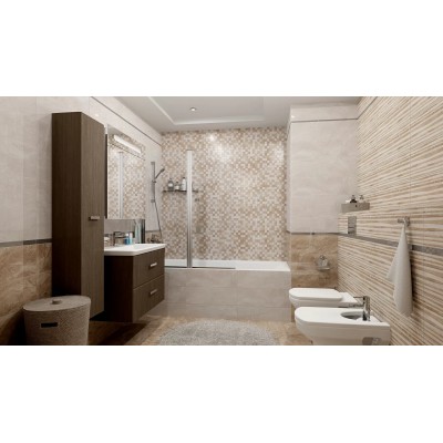 Плитка Polaris бежевый рельеф 17-10-11-493 20х60