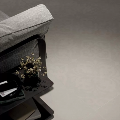 Плитка BLF007R Бордюр Багет Монсеррат серый светлый матовый обрезной 40х7,3