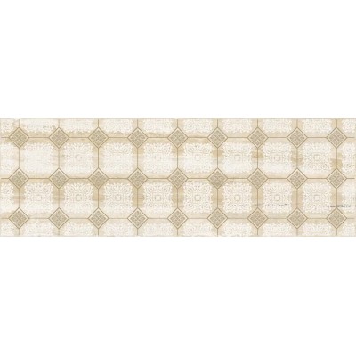 Плитка Декор Glossy бежевый 20х60