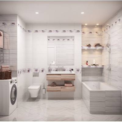 Плитка Бордюр Модена G 7.5х50