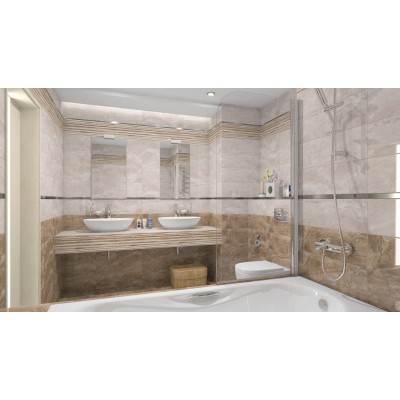 Плитка Polaris бежевый рельеф 17-10-11-493 20х60