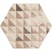 Керамогранит 22098 Hexatile Cement Garden Sand 17,5x20 (17 видов паттерна)