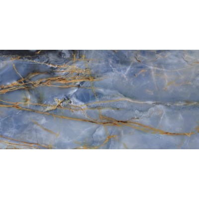 Керамогранит 17547 Enigma полированный синий ректификат 60x120