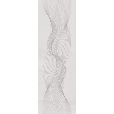 Плитка OS/A362/14069R Декор Веро серый светлый глянцевый обрезной 40x120x1