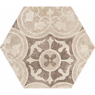 Керамогранит 22098 Hexatile Cement Garden Sand 17,5x20 (17 видов паттерна)