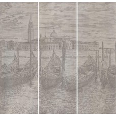 Плитка VT/A622/3x/13126TR Панно Гварди матовый обрезной (из 3-х частей 30x89.5) 90х89,5x0,9