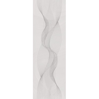 Плитка OS/A362/14069R Декор Веро серый светлый глянцевый обрезной 40x120x1