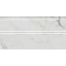 Плитка FMA033R Плинтус Коррер белый глянцевый обрезной 30x15x1,7