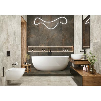 Керамогранит D60223M Stoncrete Сopper карвинг 600x600x9.5