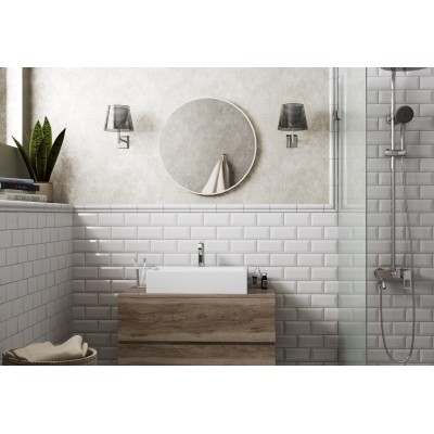 Плитка 14250 Metro Black Matt 7,5x30