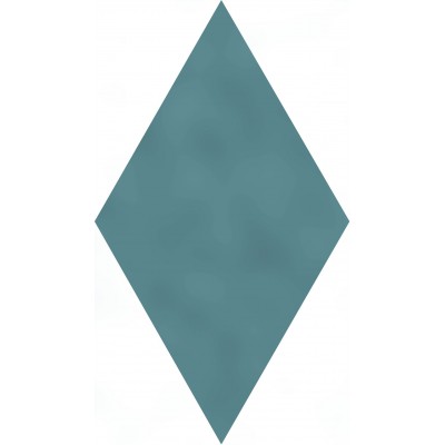 Плитка KMD2SRB010BN Декор Риад бирюзовый глянцевый 13,5x7,8x0,9