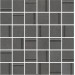 Мозаика MM13132 Декор Гварди 1 мозаичный антрацит матовый обрезной 30x30x0,9