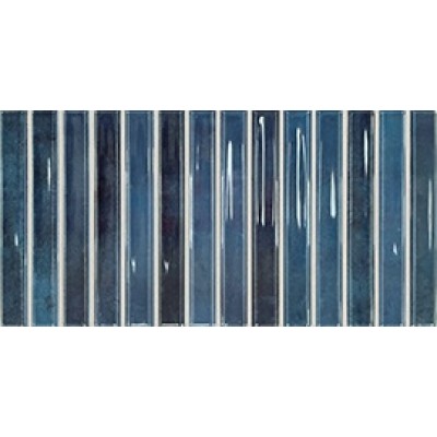 Плитка 133475 Flash Bars Cobalt 12,5x25