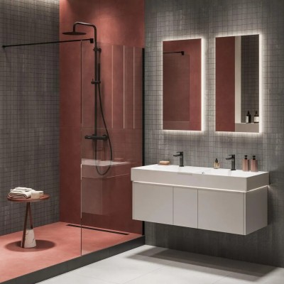 Плитка HGD/D371/6400 Декор Ломбардиа антрацит 25*40