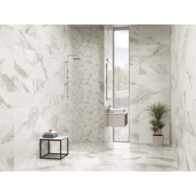 Плитка Calacatta Art Silver M3D 90x30