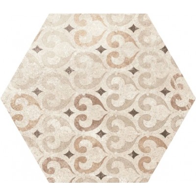Керамогранит 22098 Hexatile Cement Garden Sand 17,5x20 (17 видов паттерна)