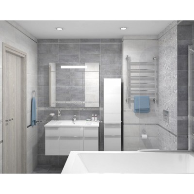 Плитка Bastion серый 08-03-06-476 20х40