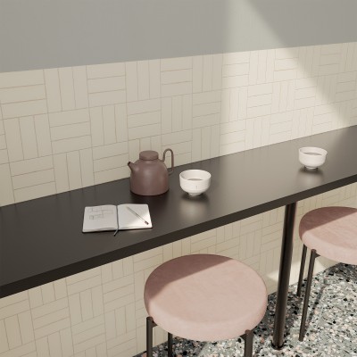 Плитка 134438 Chalk Steel Blue 4x12.5