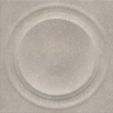 Плитка KMD2OBE002BR Декор Арль серый матовый структура обрезной 20x20x0,95