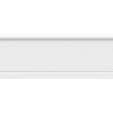 Плитка А-GT1U051/N Бордюр Gatsby глянцевый белый 10х25