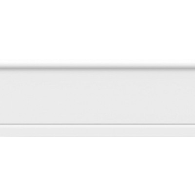 Плитка А-GT1U051/N Бордюр Gatsby глянцевый белый 10х25