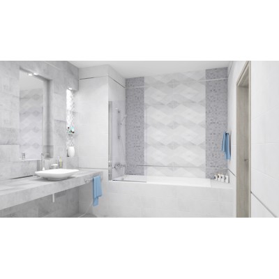 Плитка Декор Mizar Attimo серый 17-05-06-1180-0 20х60