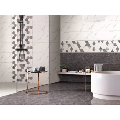 Плитка TP3628H Декор Дамон Гексагон ректификат 30x60