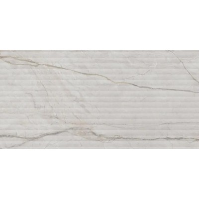 Плитка KM6012B0110R Ифран серый светлый глянцевый структура обрезной 60x119,5x1