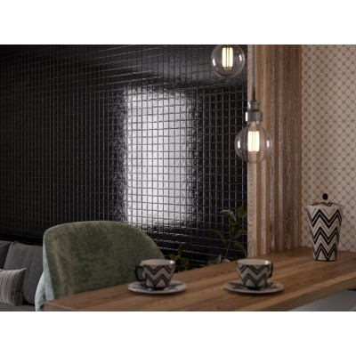 Плитка 010100001182 Чарли черный низ 02 25х40