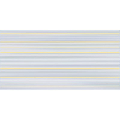 Плитка Декор Spring Race голубой 25х50