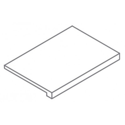 Ступени 620070002197 Metropolis Absolut Silver Scalino Frontale Nat 33x160