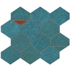 Мозаика 9BNV Blaze Verdigris Mosaico Nest 29.4x25.8