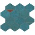 Мозаика 9BNV Blaze Verdigris Mosaico Nest 29.4x25.8