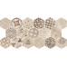 Керамогранит 22098 Hexatile Cement Garden Sand 17,5x20 (17 видов паттерна)