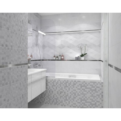 Плитка Декор Mizar Attimo серый 17-05-06-1180-0 20х60