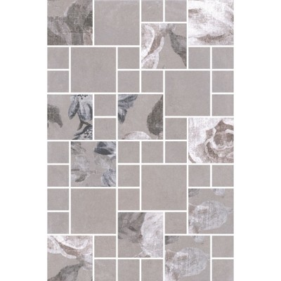 Плитка 180/8266 Александрия серый мозаичный 20х30