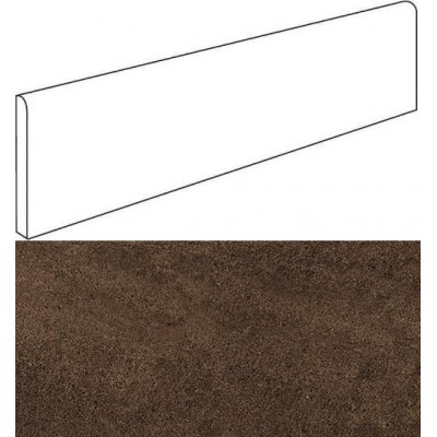 Керамогранит 610130002160 Wise Moka Battiscopa Lap 7.2x60