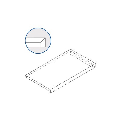 Ступени 620070001140 Ступень Скайлайн Клауд угловая правая Х2 33х60