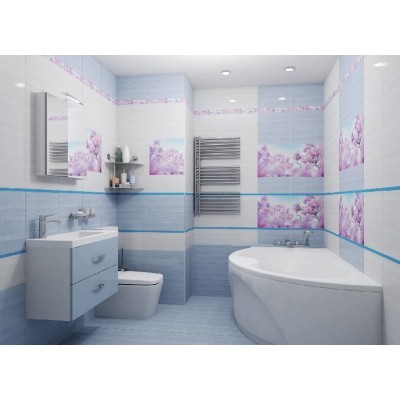 Плитка Бордюр рельефный Magnolia br1020D297-2 20х10