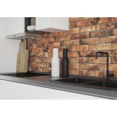 Клинкерная плитка Piatto Gris структурная 7.4x30