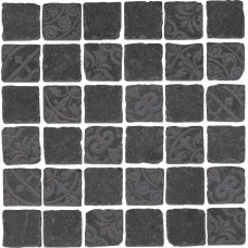 Керамогранит SBM002/DD639920 Про Фьюче черный мозаичный 30x30