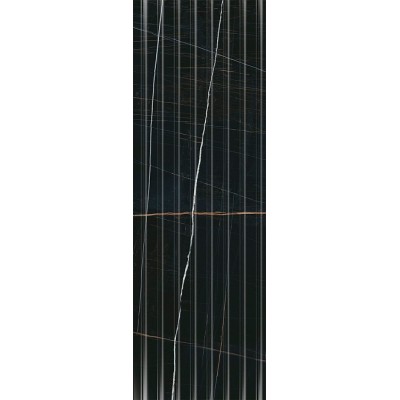 Плитка 14035R Греппи черный структура обрезной 40*120