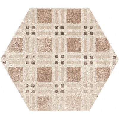 Керамогранит 22098 Hexatile Cement Garden Sand 17,5x20 (17 видов паттерна)