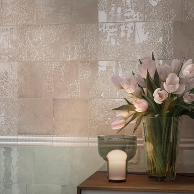 Плитка OS/C332/5305 Декор Адриатика 3 зелёный глянцевый 20x20x0,69