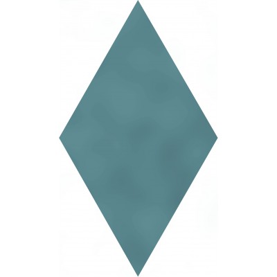 Плитка KMD2SRB010BN Декор Риад бирюзовый глянцевый 13,5x7,8x0,9