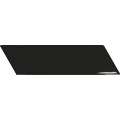 Плитка 23367 Black Right Matt 5,2x18,6