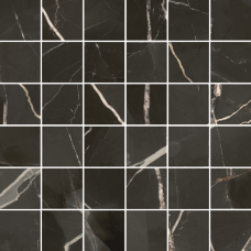 Мозаика 610110001141 Stellaris Absolut Black Mosaico 30x30