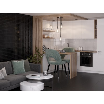 Плитка 010100001182 Чарли черный низ 02 25х40