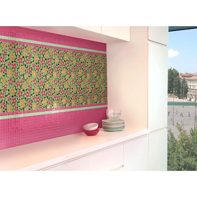 Мозаика 20066 Темари лайм матовый мозаичная 29.8x29.8