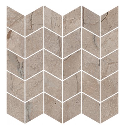 Плитка KMD2MSM014BR Декор Ифран мозаичный бежевый светлый глянцевый обрезной 30x31,2x0,9